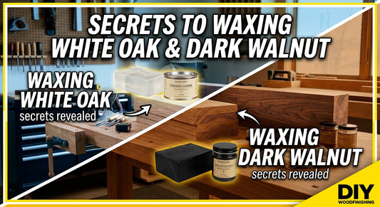 Secrets to Waxing White Oak and Dark Walnut